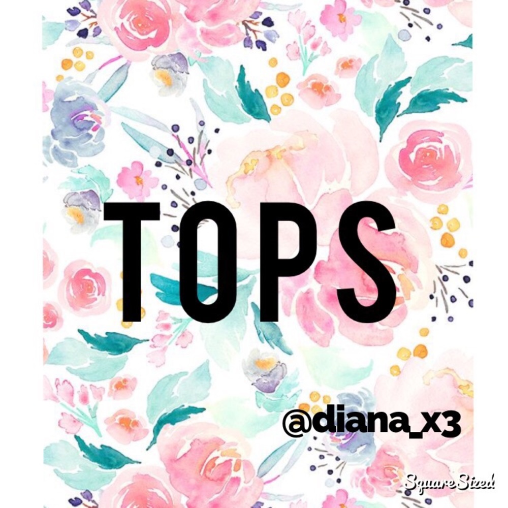 Tops below!